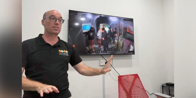 Brian while delivering one of our trainings